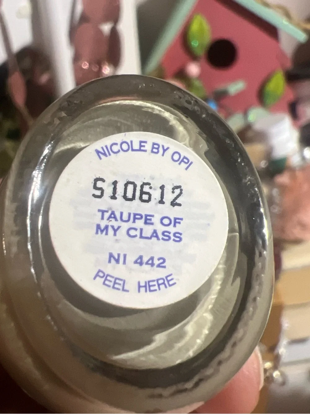 Nicole OPI Nail Polish 0.5 Fl Oz - Taupe Of My Class/ NI 442 Rare HTF